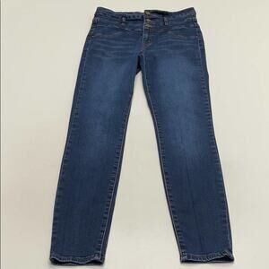 REFUGE Womens 6 Skinny Leg Blue Jeans